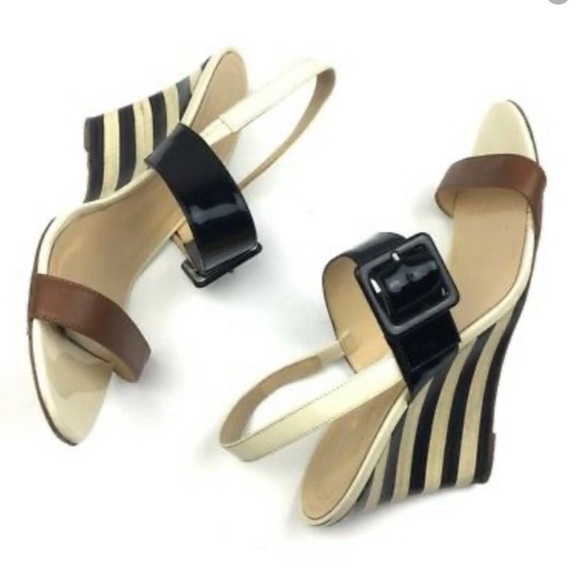 Kate Spade Colour Block Sandal Size 7 - Picture 10 of 10